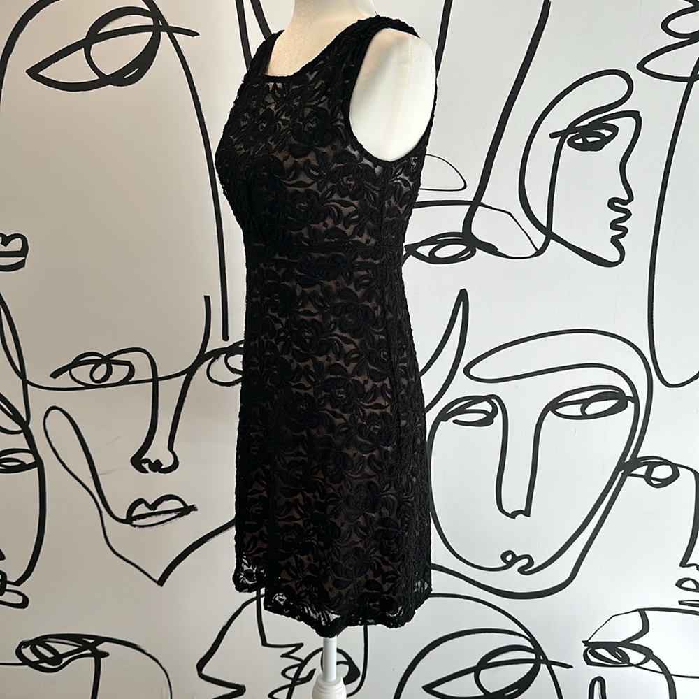 INC Black Lace dress. International Concepts. 4P. And beige slip dress included.